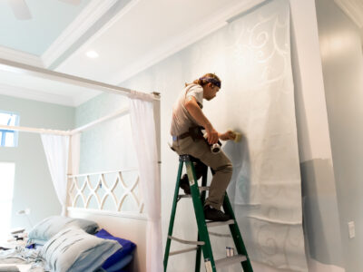 5 Ideen zur Wandgestaltung Tapete hinter dem Bett: Kreative Deko-Ideen für dein Schlafzimmer