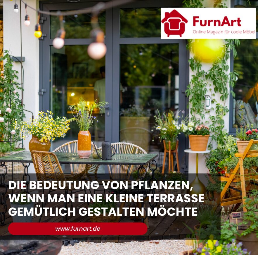 Kleine Terrasse gemütlich gestalten – Ideen für deine Terrasse | Kleine ...