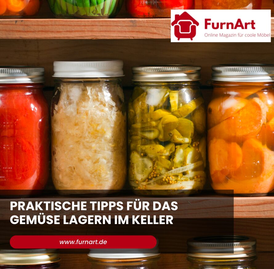 Praktische Tipps für das Gemüse lagern im Keller
