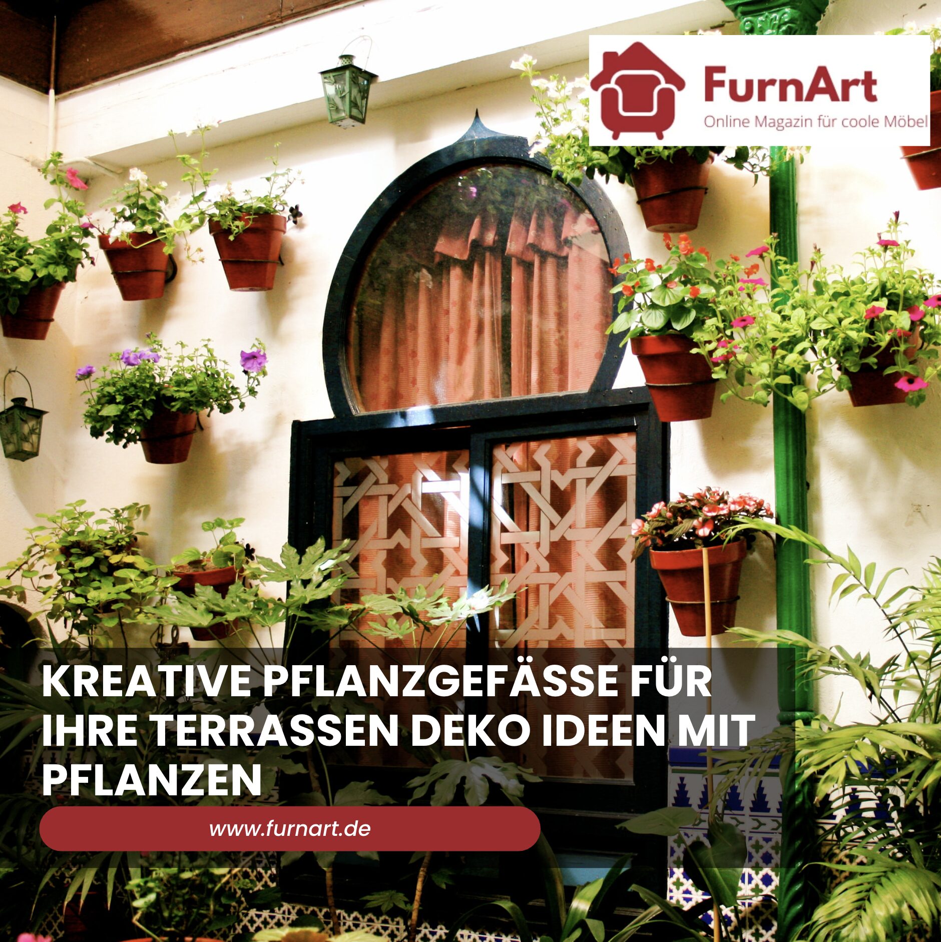 Kreative Pflanzgefäße für Ihre Terrassen Deko Ideen mit Pflanzen
