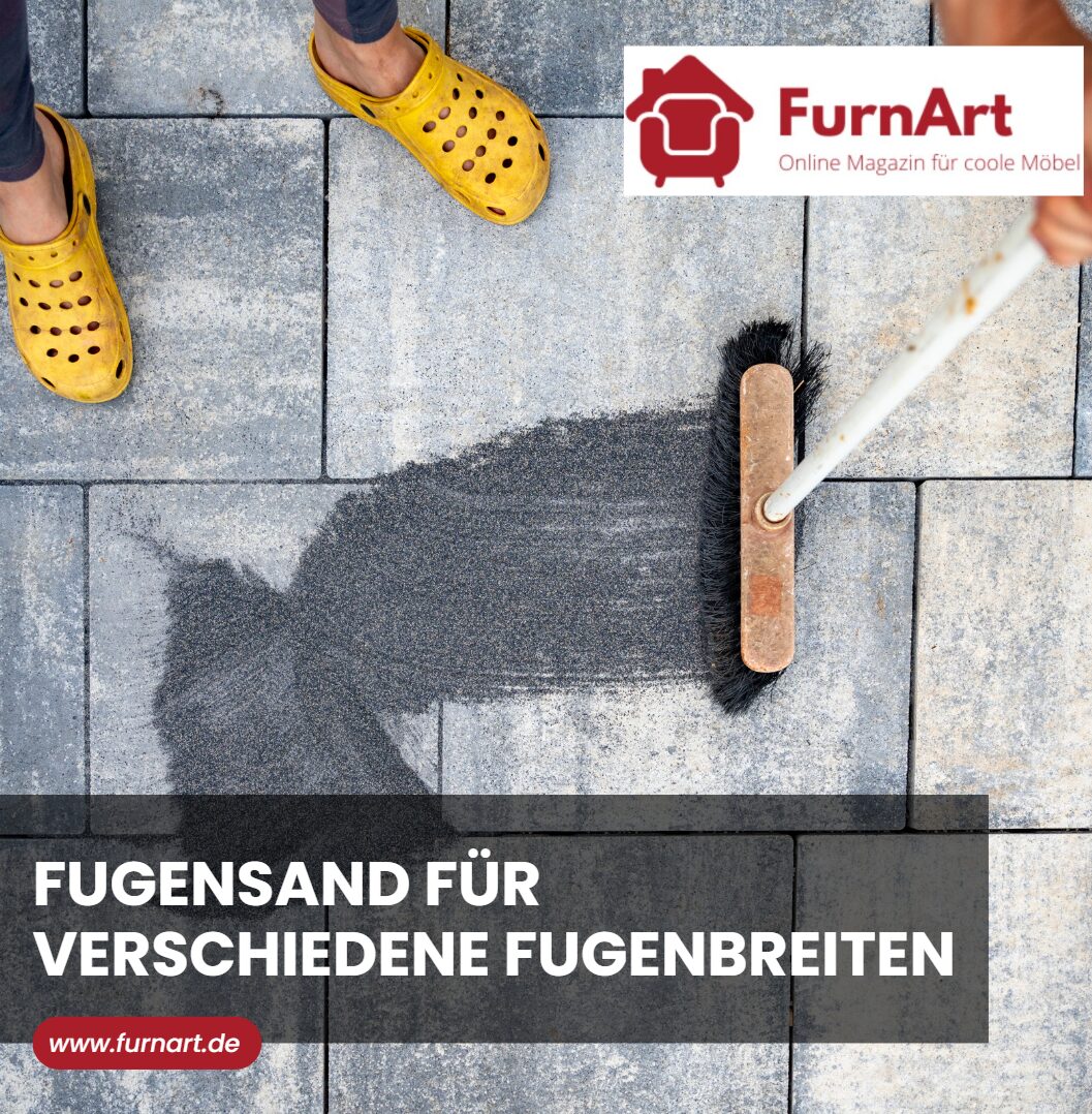 Fugensand für verschiedene Fugenbreiten